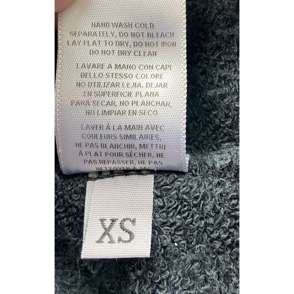 Joe's Jeans Womens Distressed Washed Sweatshirt Size XS Gray Grunge Indie Sleaze - Picture 11 of 12